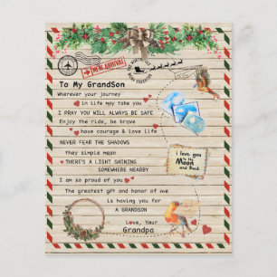 Flyer Para O Meu Avô, Avô E Avô, Amor De Pássaro