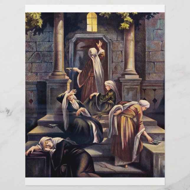 Flyer Parábola das Dez Virgens (Frente)