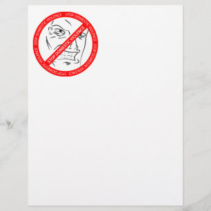 Flyer Parem com a violência doméstica
