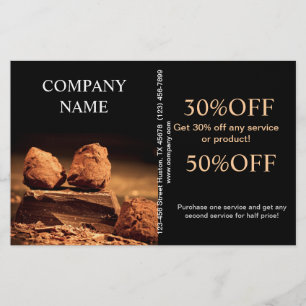 Flyer pastelaria doces de sobremesa doce doce doce compr