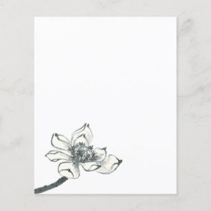 Flyer Peace l BeauBonBelgd Watercolor Lotus