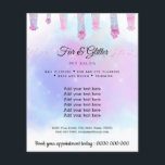 Flyer Peles e talho de animais<br><div class="desc">folheto de serviços para animais de estimação</div>