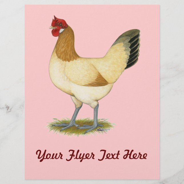 Flyer Penedesenc a: Wheaten Hen (Frente)