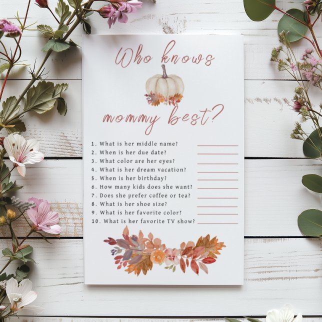 Flyer Pequeno Abóbora Que conhece o melhor Chá de fralda (Criador carregado)