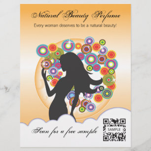 Flyer Perfume do modelo do insecto