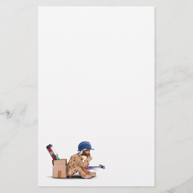 Flyer Personagem de caixa personagem de mão (Frente)