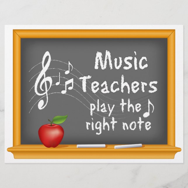 Flyer Personalizar - Professores de Música Tocam a Nota  (Frente)