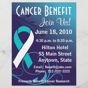 Flyer Personalize o benefício do cancer - cancro do col