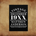 Flyer Personalized Vintage Aged to Perfection<br><div class="desc">Personalized vintage aged to perfection design could be a great gift for your friends or family member,  or you can use it yourself.</div>