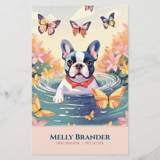 Flyer Pet Sitter Walker (Frente)