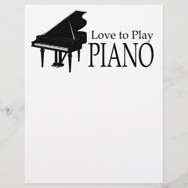 Flyer Piano (Frente)