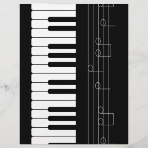 Flyer Piano keyboard