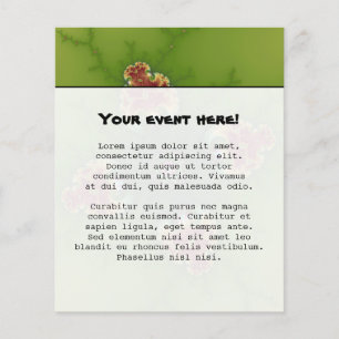 Flyer Piquenique de Fractalbug - arte do Fractal