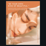 Flyer Planador Empresarial Moderno Terracotta e Rosa<br><div class="desc">Caçadora de negócios moderna,  minimalista (terracota e rosa) inspirada em boho. Selecione ''Editar usando a Ferramenta de Design'' para personalizar o design ainda mais. *recomendado para editar usando o computador</div>