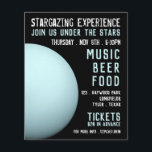 Flyer Planet Uranus, Planetarium Event Advertising<br><div class="desc">Planet Uranus,  Folhetos De Publicidade De Eventos Planetários Pela Loja De Cartão de visita.</div>