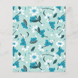Flyer Playful Koala Pattern Cute Animal e Nature Art