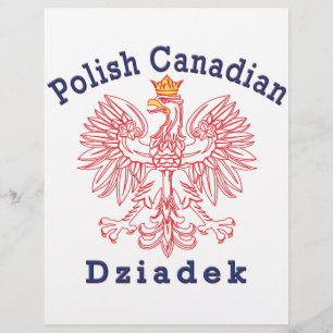 Flyer Polonês Canadense Eagle Dziadek