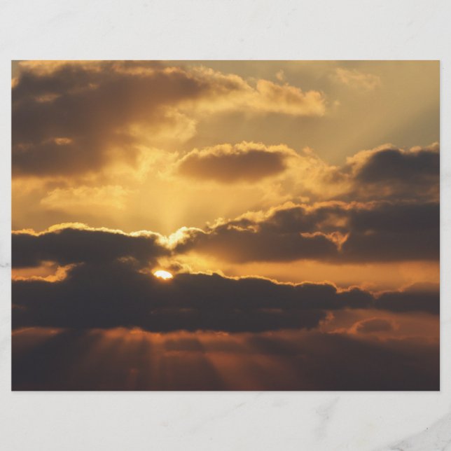 Flyer Pôr do sol (Frente)