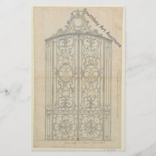 Flyer Porta do Coro de Ferro Francês