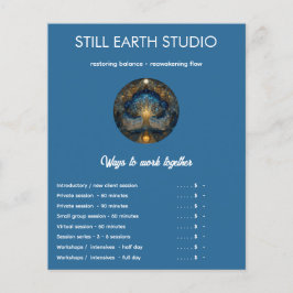 Flyer Portal Celestial | Árvore da Vida