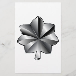 Flyer posto militar dos EUA - Tenente-Coronel