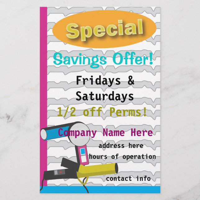 Flyer Poupança Especial! (Frente)