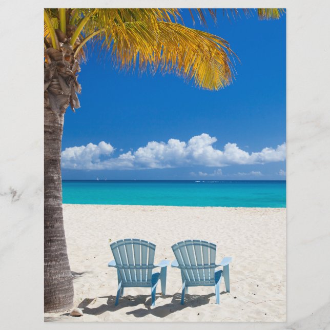 Flyer praia de Caribe (Frente)