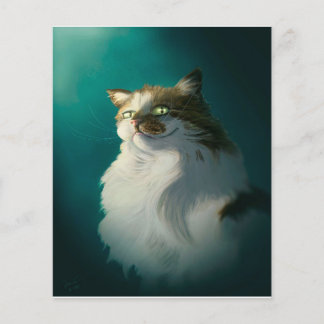 Flyer Presente De Gato De Gato Bonito | Gato Engraçado P