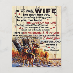 Flyer Presente Para a Família   Carta Para o Meu Marido 