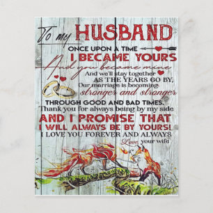 Flyer Presente Para Meu Marido, Carta De Amor