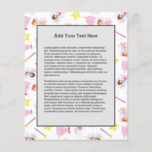 Flyer Pretty Tooth Fairy Magic Wand White Teeth