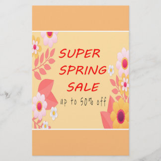 FLYER PRIMAVERA SALE