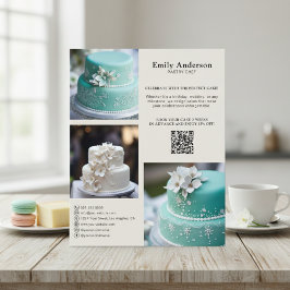 Flyer Produtos de pastelaria Chef Promocional