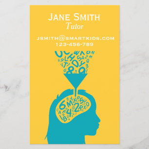 Flyer Professor ou professor freelance para qualquer ass