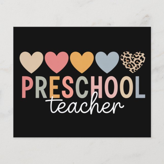 Flyer Professor Pré-Escola Volta às Aulas  (Frente)