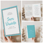 Flyer Programa de Dobragem de Prata e Bat Azul Mitzvah<br><div class="desc">Você vai adorar o papel usado para este programa - ele é muito mais pesado que o papel de cópia e é perfeito para seus programas descartáveis. Use a modelo para preencher suas informações. A Ferramenta Design pode ser usada para alterar a fonte (tamanho, estilo, cor) e adicionar mais linhas...</div>