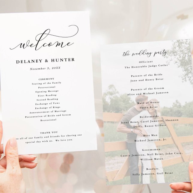 Flyer Programa Elegante de Fotografia de Duplo Lado de P (Criador carregado)