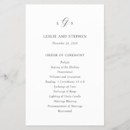 Flyer Programa eterno de Casamento de Orçamento Preto e