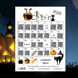 Flyer Promo Comercial de Calendário Avançado de Contagem