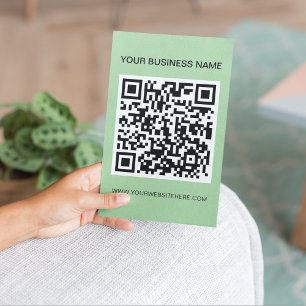 Flyer Promo de Marketing de Código QR de Digitalização M