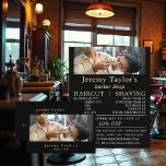 Flyer Propaganda em Fecho Próximo, Publicidade de Barbei<br><div class="desc">Perto,  Barbeiros Anunciantes Masculinos Pela Loja de Cartão de visita.</div>