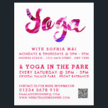 Flyer Publicidade moderna à classe Yoga rosa tenra<br><div class="desc">Folhetos De Publicidade Modernos De Classe Yoga Cor-De-Rosa,  Por Loja De Cartão de visita.</div>
