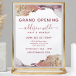 Flyer Purple And Gold Modern Art Liquid Watercolor Ink<br><div class="desc">Purple And Gold Modern Art Liquid Watercolor Ink Flyer. Elegant alcohol ink hand lettered style calligraphy script professional design. Perfect for makeup artists,  hair stylists,  cosmetologists,  and more!</div>