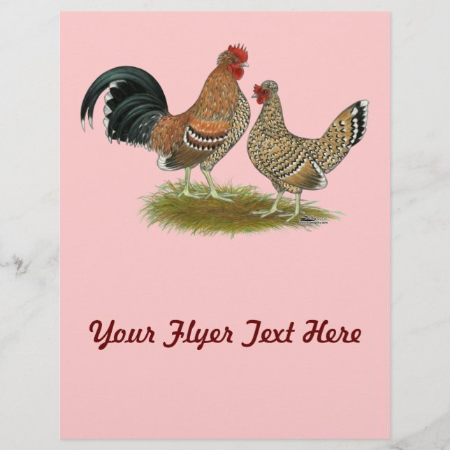 Flyer Pyncheon Bantams (Frente)