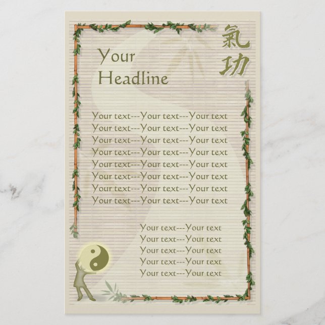 Flyer Qi Gong (Frente)