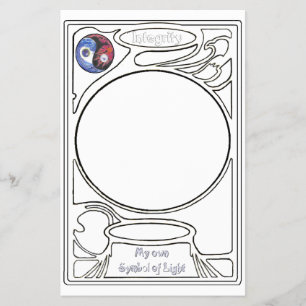 Flyer Qualidade da alma da integridade