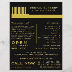 Flyer Qualquer escova de dentes colorida, odontologia, d