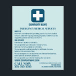 Flyer Qualquer Símbolo Médico Cor, EMT, paramédico<br><div class="desc">Qualquer Símbolo Médico Colorido,  EMT,  Folhetos De Publicidade Paramédica Na Loja De Cartão de visita.</div>