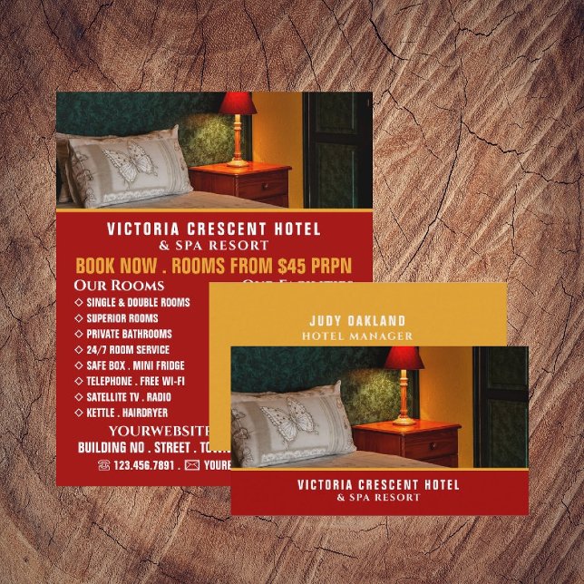 Flyer Quarto de Hotel, Publicidade de Hospedagem de Hote (Criador carregado)