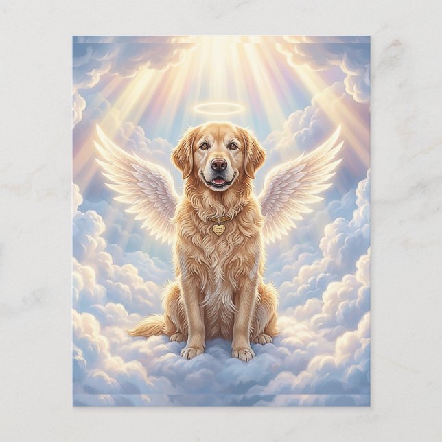 Flyer Querido Anjo: Companheiro Prezado Memória Eterna (Frente)